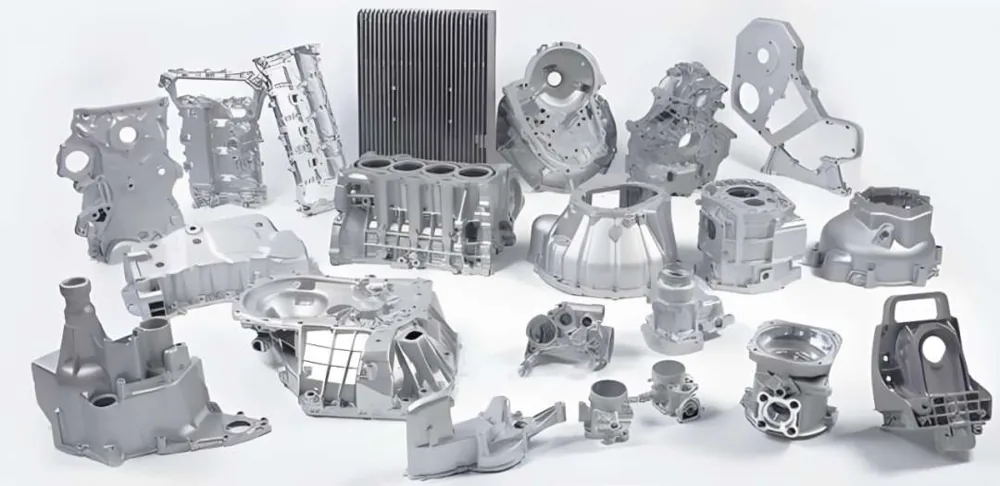 Die-cast component examples